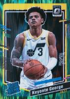 2023 Panini Donruss Optic #223 Keyonte George Green Shock Basketball Card