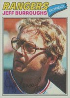 1977 Topps #55 Jeff Burroughs Baseball Card