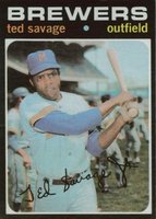 1971 Topps #76 Ted Savage Baseball Card