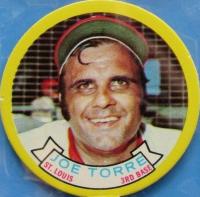 1973 Topps Candy Lids # Joe Torre Baseball Card