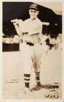 1933 Worch Cigar # Earl Averill Cleveland Baseball Card