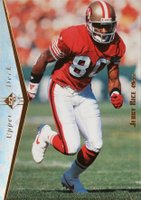 1995 SP #93 Jerry Rice Football Card