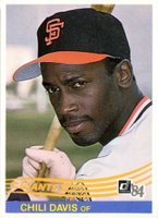 1984 Donruss #114 Chili Davis Baseball Card