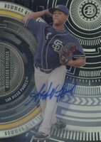 2017 Bowman High Tek #AE Anderson Espinoza Autograph Baseball Card