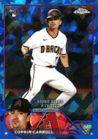 2023 Topps Chrome Update Sapphire Edition #24 Corbin Carroll Baseball Card