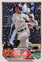 2023 Topps Holiday #H129 Anthony Volpe Baseball Card