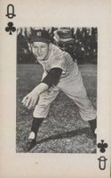 1962 Pittsburgh Exhibits # Whitey Ford Queen of Clubs Baseball Card