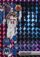2022 Panini Mosaic Montage #23 Jaden Ivey Purple Basketball Card