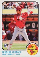 2018 Topps Throwback Thursday #61 Shohei Ohtani Baseball Card