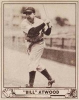 1940 Play Ball #240 Bill Atwood Baseball Card