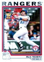 2004 Topps  #527 Mark Teixeira Baseball Card