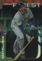 2014 Finest #91 Nick Castellanos Black Refractor Baseball Card