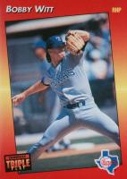 1992 Donruss Triple Play #154 Bobby Witt Baseball Card