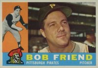 1960 Topps #437 Bob Friend Baseball Card