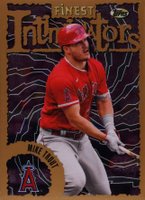 2023 Topps Finest Flashbacks #67 Mike Trout Baseball Card