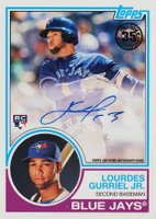 2018 Topps Update 1983 Topps Baseball Autograph #LU Lourdes Gurriel Jr. Baseball Card