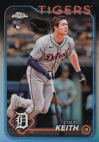 2024 Topps Chrome Update #USC8 Colt Keith Refractor Baseball Card