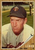 1962 Topps #510 Jim Lemon Baseball Card