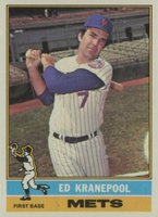 1976 Topps #314 Ed Kranepool Baseball Card