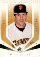 2004 SP Legendary Cuts SP Legendary Cuts #68 Will Clark Baseball Card