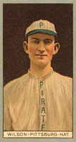 1912 Brown Backgrounds Broadleaf #198 Owen Wilson Pittsburg Baseball Card