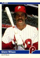 1984 Fleer Update #U-128 Glenn Wilson Baseball Card