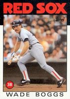 1986 Topps #510 Wade Boggs Baseball Card