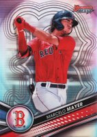 2022 Bowman's Best Top Prospects #TP8 Marcelo Mayer Refractor Baseball Card
