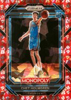 2022 Panini Prizm Monopoly #63 Chet Holmgren Free Parking Basketball Card