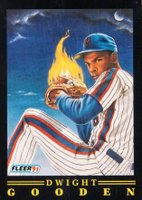 1991 Fleer Pro-Vision #7 Doc Gooden Baseball Card