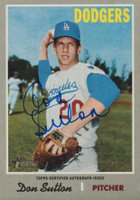 2019 Topps Heritage Real One Autographs #DS Don Sutton Baseball Card