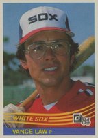 1984 Donruss #546 Vance Law Baseball Card