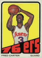 1972 Topps #29 Fred Carter Basketball Card