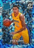2017 Panini Donruss Optic #174 Kyle Kuzma Fast Break Holo Basketball Card