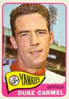 1965 Topps #261 Duke Carmel Baseball Card