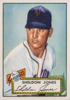 1952 Topps #130 Sheldon Jones Baseball Card