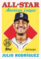 2023 Topps 1988 Topps All-Star Baseball #88AS41 Julio Rodriguez Baseball Card