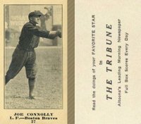 1916 Altoona Tribune #37 Joe Connolly Baseball Card