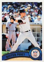 2011 Topps #282 Buster Posey Baseball Card