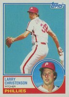 1983 Topps #668 Larry Christenson Baseball Card