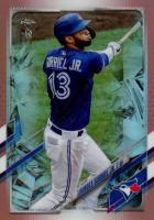 2021 Topps Chrome Ben Baller #64 Lourdes Gurriel Jr. Rose Gold Refractor Baseball Card
