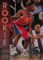 1996 Stadium Club Rookies 2 #R16 Allen Iverson Members Only Basketball Card