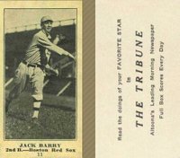 1916 Altoona Tribune #11 Jack Barry Baseball Card