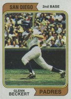 1974 Topps #241s Glenn Beckert San Diego Baseball Card