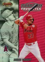 2020 Bowman's Best 2000 Franchise Favorites #FFAMT Mike Trout Baseball Card