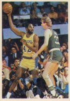 1989 C'Ao Muflon Yugoslavian  #46 James Worthy/Larry Bird Yugoslavian Basketball Card