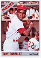 1966 Topps #478 Tony Gonzalez Baseball Card