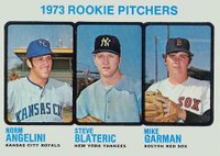 1973 Topps #616 Rookie Pitchers Baseball Card