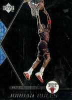1998 Upper Deck Ovation Jordan Rules #J6 Michael Jordan Basketball Card
