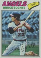 1977 Topps #68 Bruce Bochte Baseball Card
